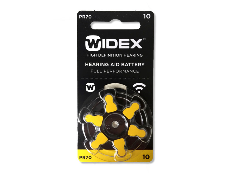 Widex 10 Numara İşitme Cihazı Pili